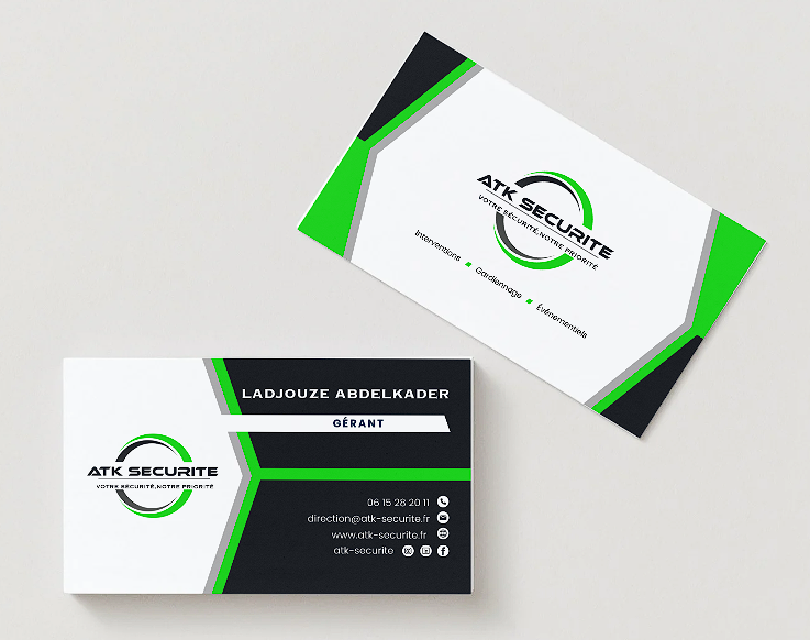 design de carte de visite minimaliste pour architecte d’intérieur, couleurs élégantes et typographie professionnelle