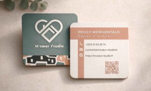 Carte de visite designer d’intérieur création print professionnelle