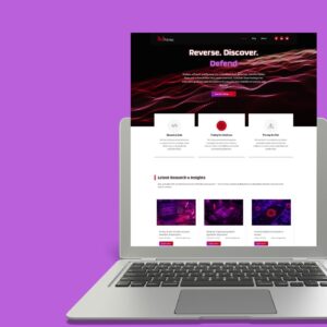 Page d’accueil du site RedFenec dédié à la recherche en cybersécurité et reverse engineering
